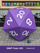 Chonky foam dnd d20 dice