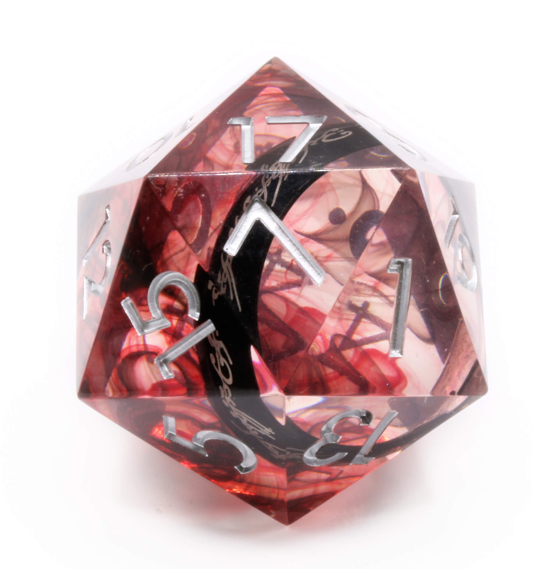 Giant Magic Ring D20 Black on sale at Dark Elf Dice