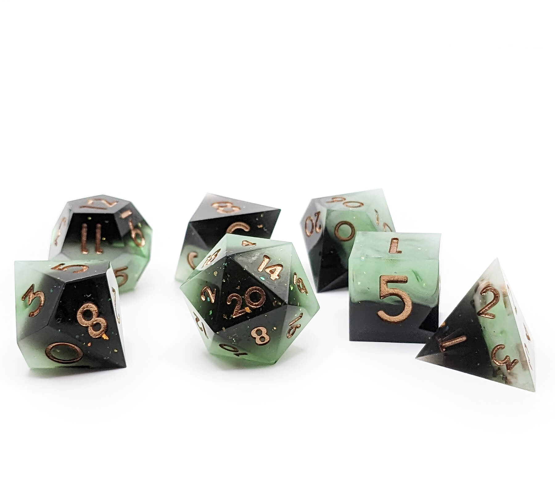 Jaded Dreams sharp edge inclusion dice