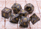 UV Reactive Gemstone Dice at Dark Elf Dice