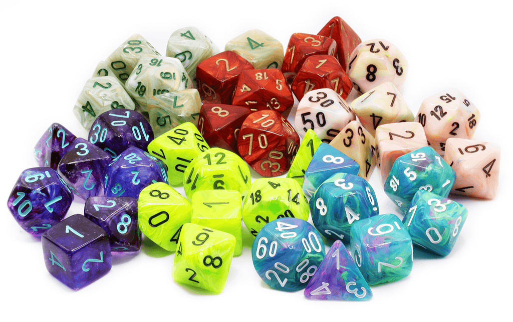 Chessex Mega-Hedrals Dice Sets Collection