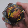 Floating Lizard King Eyeball D20 at Dark Elf Dice