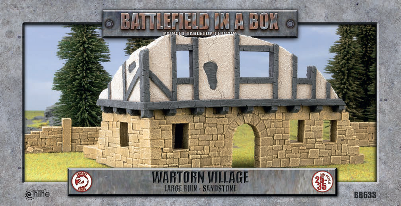 Battlefield in a Box Large Sandstone Ruin