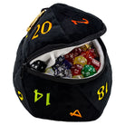 D20 Plush Dice Bag (Rainbow Black)