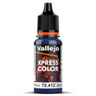 Storm Blue Vallejo Xpress Color Contrast Speed Paint for Fantasy and Wargame Miniatures