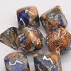 Bronzite Lapis Gemstone Dice Video