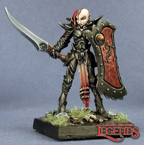 D&D anti paladin miniature