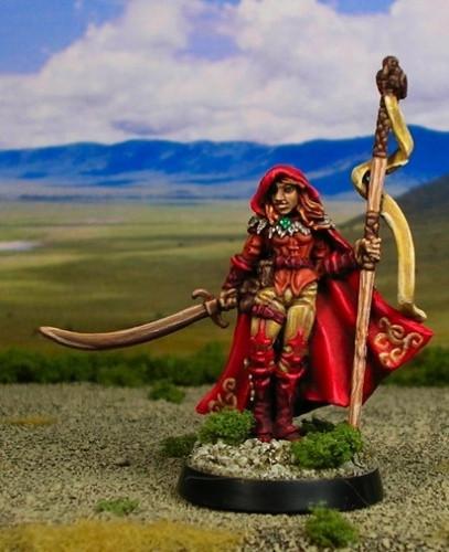 RPG Miniatures Female Druid