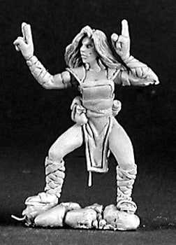 D&D Miniature Scarlet Lotus, Female Monk 3133