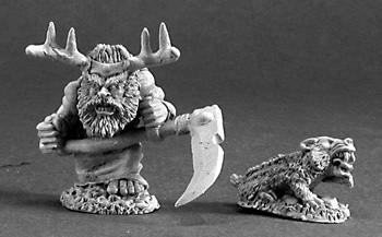 03216: Dwarf Druid and Badger