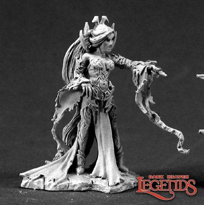 D&D Dark Elf Queen Miniature