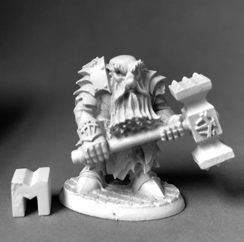 Reaper Miniatures Dark Dwarf Pounder 3898