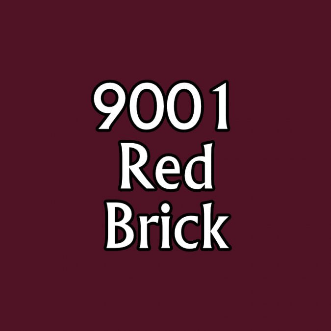 Reaper MSP Paints 9001 Red Brick)