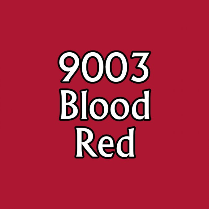 Reaper Master Series Paints: (Blood Red 9003)