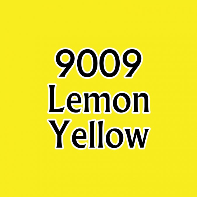 Color 9009 Reaper Master Series Paints: Core Colors (9009 Lemon Yellow) – Dark Elf ...