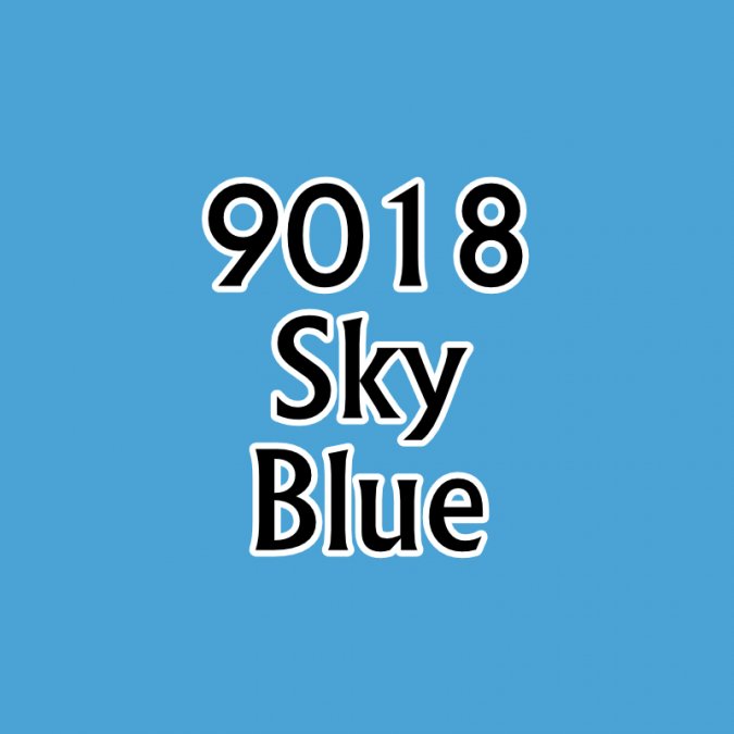 Reaper MSP Paints Sky Blue 9018