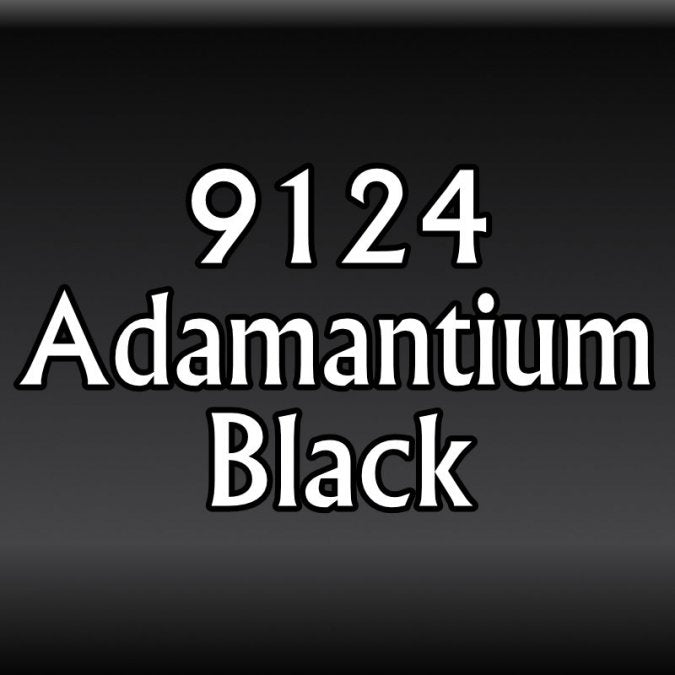 Reaper MSP Paints Adamantium Black 9124