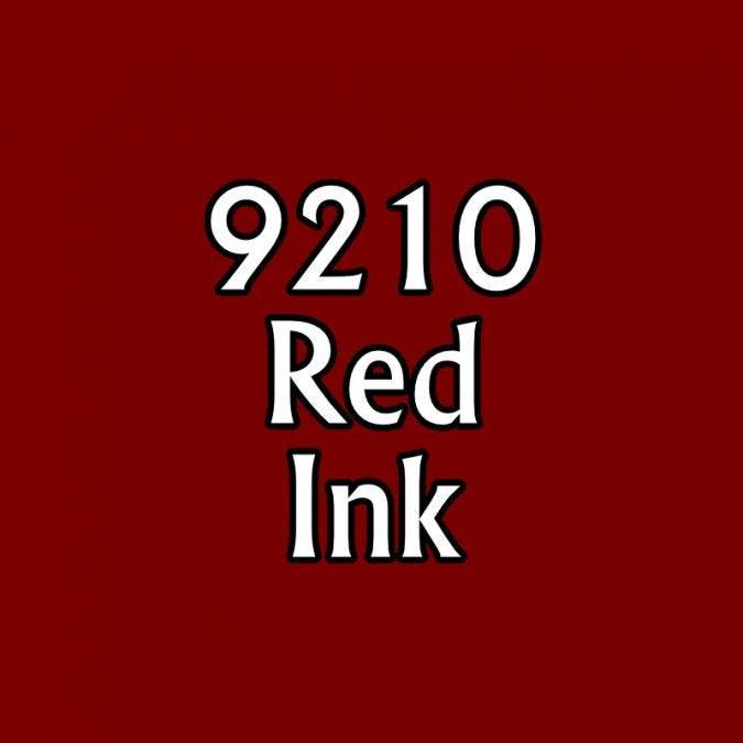 Reaper MSP Paints Red Ink 9210