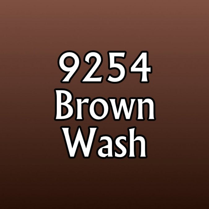 Reaper MSP Paints Brown Wash 9254