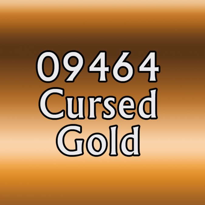 Reaper MSP Paints Cursed Gold 9464