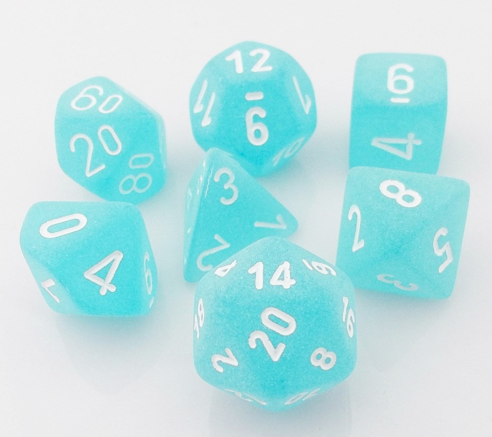 Frosted Dice Purple