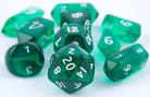 Translucent Hybrid Dice Green