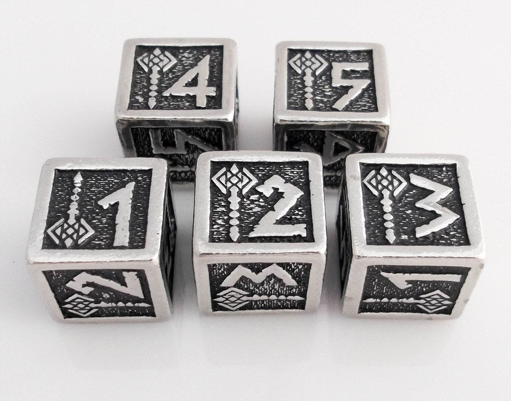 Dwarven Dice Metal D6