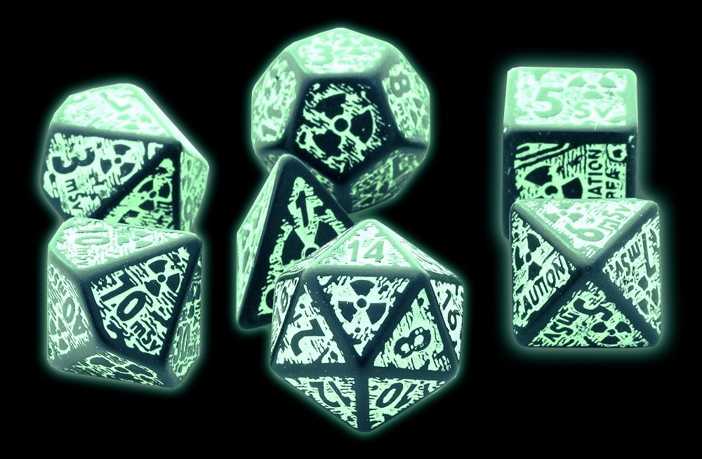 Nuke Dice Glow In The Dark