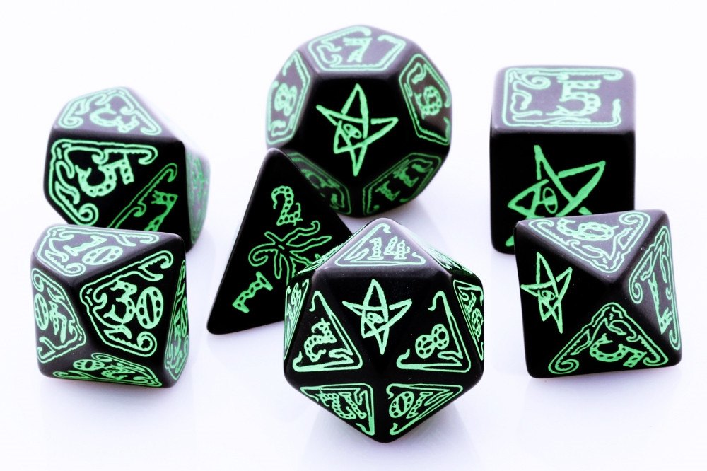 Cthulhu Dice Black