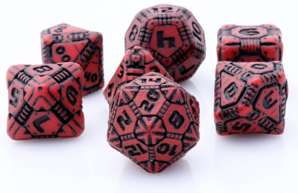 Tech Dice Red