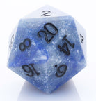 Dwarven Stones D20 Blue Jasper