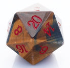 Dwarven Stones D20 Tiger Eye