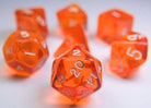 Translucent Dice Orange