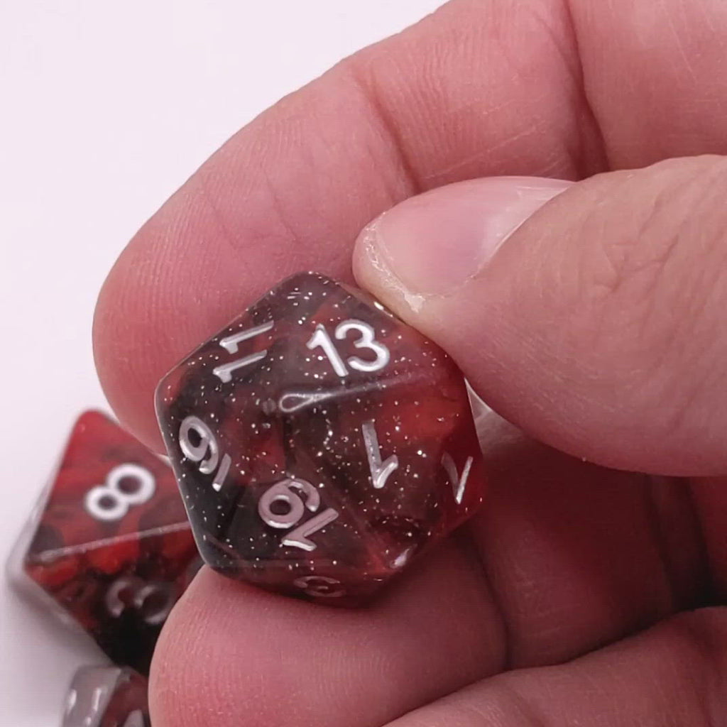 Celestial dice red video