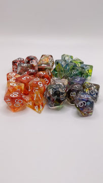 Beautiful RPG Dice for DnD Video