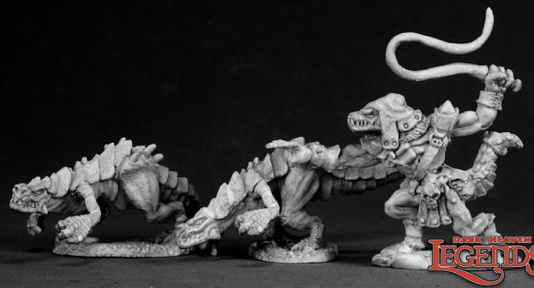 Lizardman miniatures 