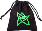 cthulhu dice bag black