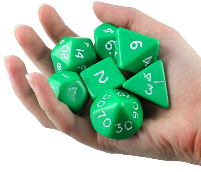 Jumbo Dice Green