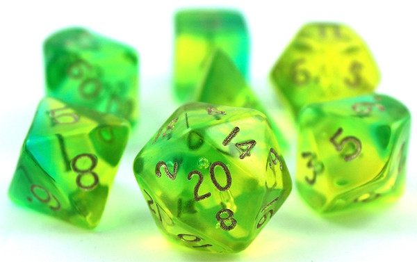 Firefly Dice Green Aqua