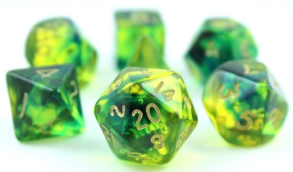 Firefly Dice Green Blue