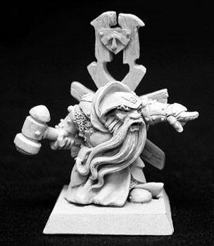 Reaper Miniatures Ivar Dwarf Priest 14039 