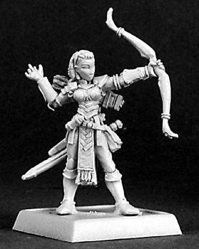 Reaper Miniatures Bowsister Female Fighter 14321 