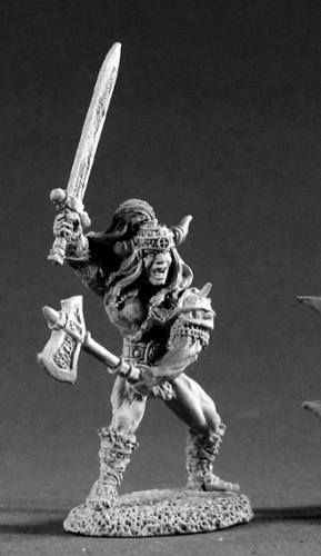 Reaper Miniatures King Angus Stormhand Barbarian 2247 RPG 25mm Mini