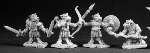 Reaper Miniatures Kobolds - Set of Four 3064 