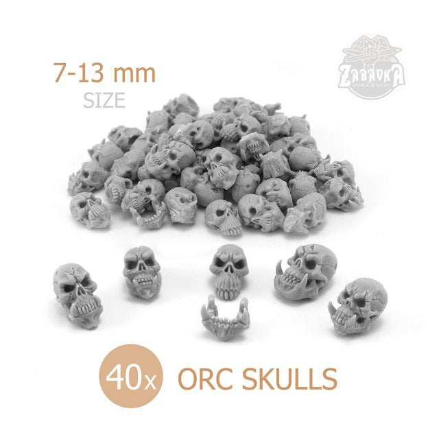 Orc Skull Miniature Basing Accessory