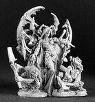 Reaper Miniatures Ghoul Queen and Servants 3126 