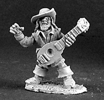 Reaper Miniatures Fynch Brassfog Gnome Bard 3107 