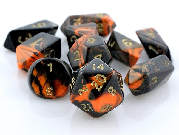 Oblivion Hybrid Dice Orange