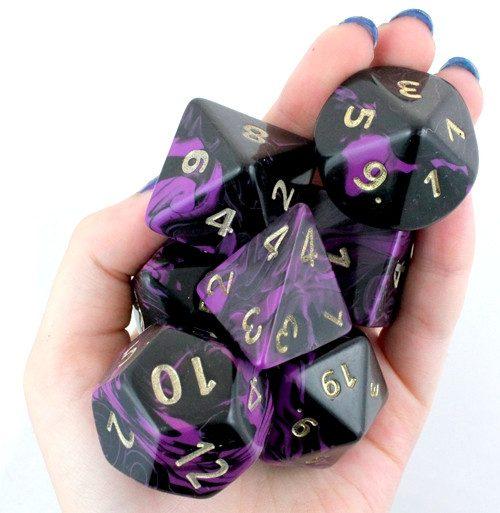 Oblivion Dice Giant Purple