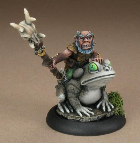 Miniatures Gnome Druid With Toad